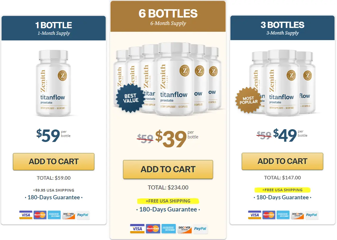 Buy TitanFlow 6 Bottles